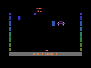Worm War I screenshot 5 for Atari 2600